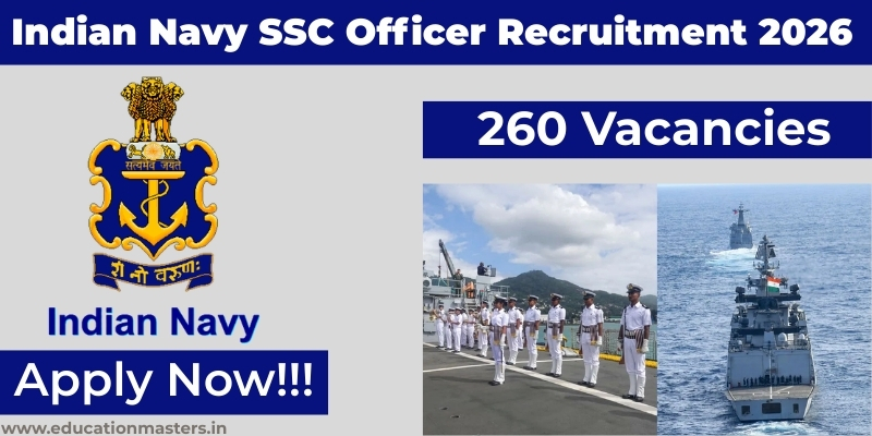 Indian Navy SSC Officer Recruitment